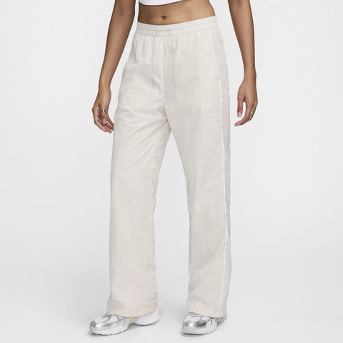 Nike Women's White Windrunner High-Waist Woven Pants | Nike In Lebanon