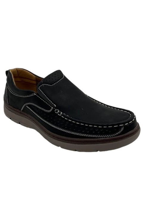 Aston Marc Men's Dark Navy Slip On Comfort Casual Shoes | Aston Marc In Lebanon