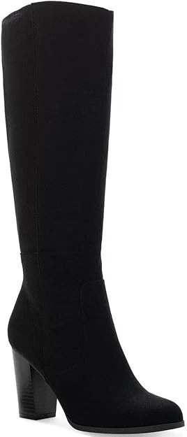 Style & Co Women's Black Suede Addyyf Boots | Style & Co In Lebanon