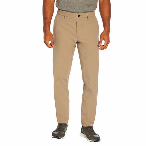 Banana Republic Men's Khaki Flat Front Slim Fit Pants | Banana Republic In Lebanon