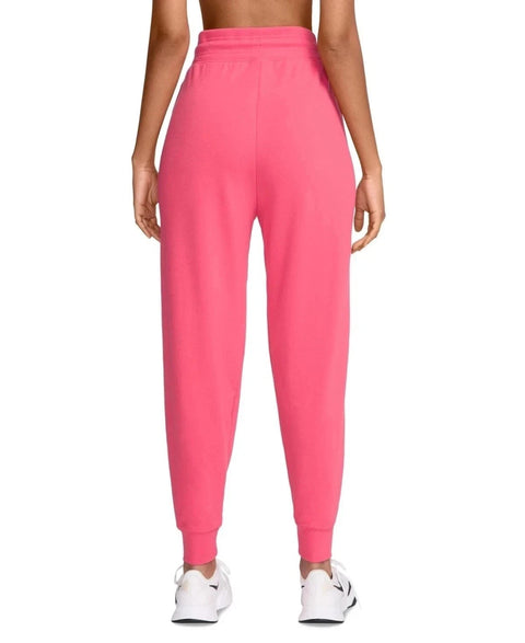 Nike Women's Pink Dri-FIT One French Terry High-Waisted 7/8 Joggers | Nike In Lebanon