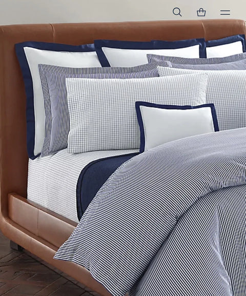 Ralph Lauren Multicolor Organic king Flat Sheet ABT74