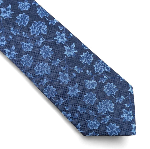 Michael Kors Men's Navy Gegan Floral Tie | Michael Kors In Lebanon