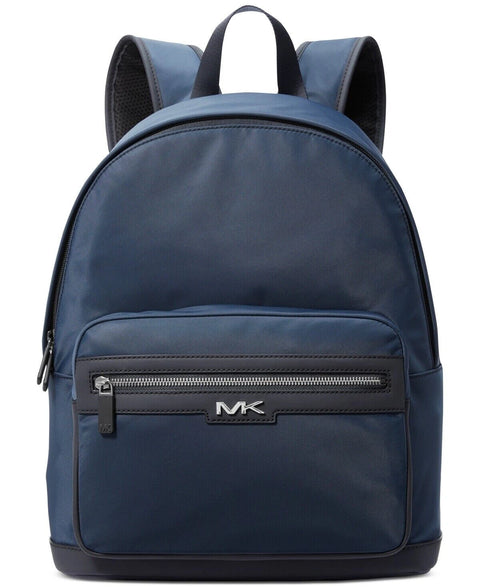 Michael Kors Men's Navy Malone Adjustable Solid Nylon Backpack|Michael Kors In Lebanon