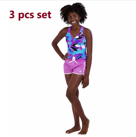 Gerry Girl's Purple 3-piece Swim Set  |Gerry In Lebanon