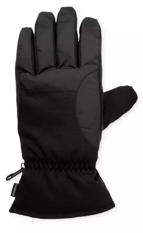 Isotoner Men's Black Smart Dri Touchscreen Fleece Lined Gloves |Isotoner In Lebanon