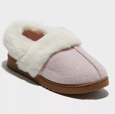 Dluxe by Dearfoams Women's Rose June Felted Closed Back Slippers | Dluxe by Dearfoams In Lebanon
