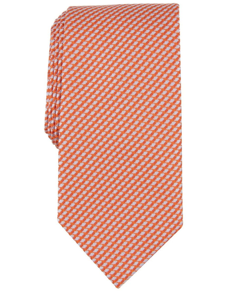 Perry Ellis Portfolio Men's Orange Cutler Mini Tie | Perry Ellis Portfolio In Lebanon