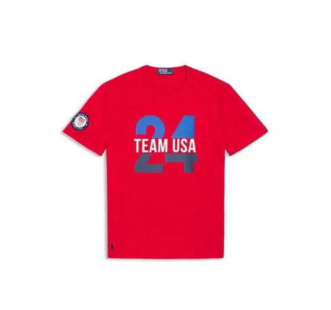 Polo Ralph Lauren Men's Red Team USA Graphic T-Shirt | Polo Ralph Lauren In Lebanon