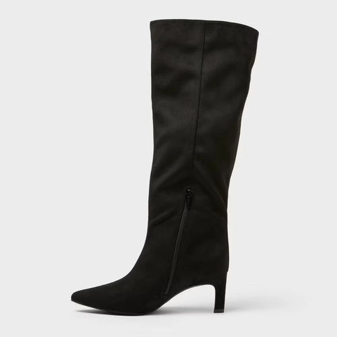 A New Day Women's Black Justice Heeled Boots|A New Day In Lebanon