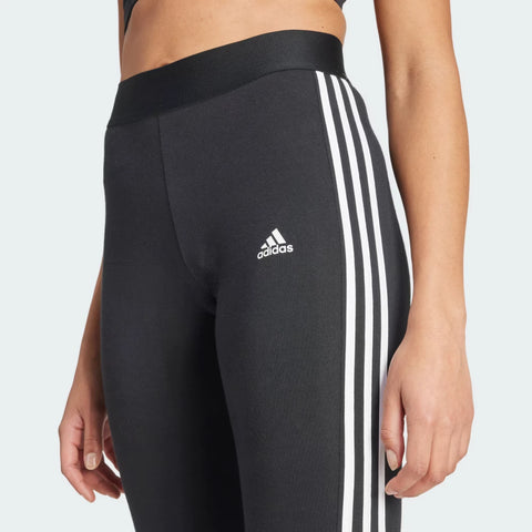 Adidas Women's Black Training Essential 3 Stripe leggings |Adidas In Lebanon