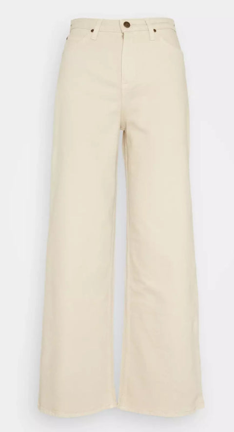Lee Women's Beige Stella A Line Ultra Hi Waist Jeans | Lee In Lebanon