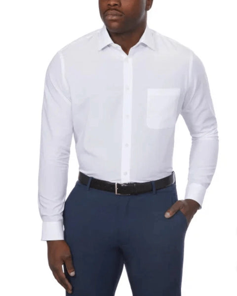 Calvin Klein Men's White Active Performance Stretch Shirt | Calvin Klein In Lebanon
