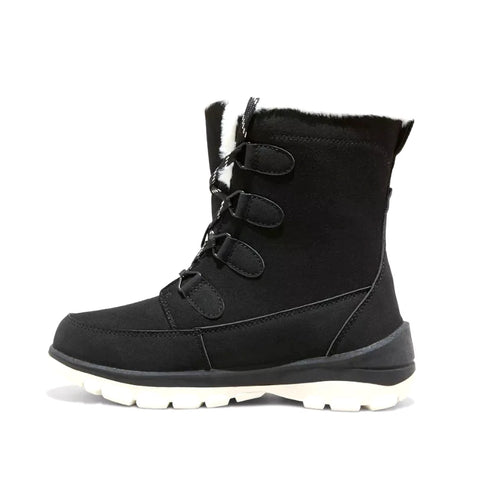 Universal Thread Women's Black Corie Jet Shearling Hiker Winter Boots | Universal Thread In Lebanon