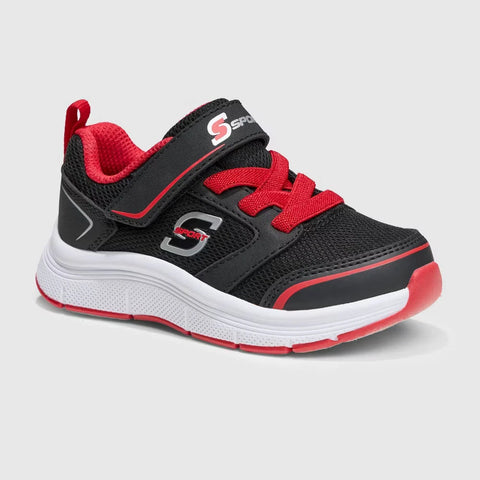 S Sport By Skechers Boy's Black & Red Remmie Sneakers | S Sport By Skechers In Lebanon