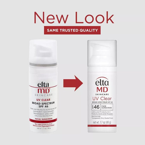 EltaMD UV Clear Facial SPF 46 Broad Spectrum Facial Sunscreen Niacinamide 1.7oz