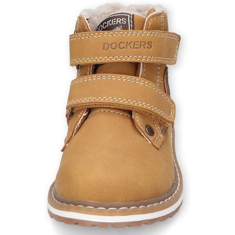 Dockers by Gerli Baby Boy's Golden Tan Winter Velcro Boots | Dockers by Gerli In Lebanon
