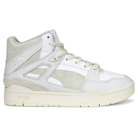 Puma Women's White/Frosted Ivory Slipstream Thrifted High Top Sneakers | Puma In Lebanon