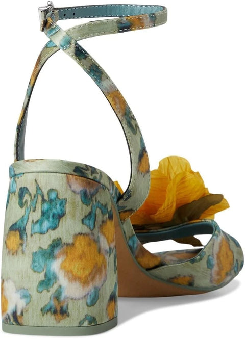 Circus NY by Sam Edelman Women's Mint & Yellow Aria Flower Ankle Strap Sandal | Circus NY In Lebanon