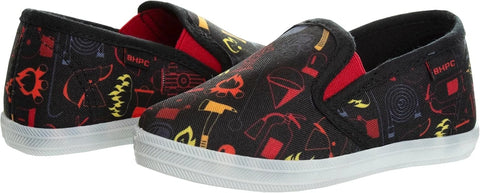 Beverly Hills Polo Club Boy's Black Slip-on Canvas Sneakers  |Beverly Hills Polo Club In Lebanon