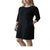 Buffalo David Bitton Women's Black Luxe Ponte Dress