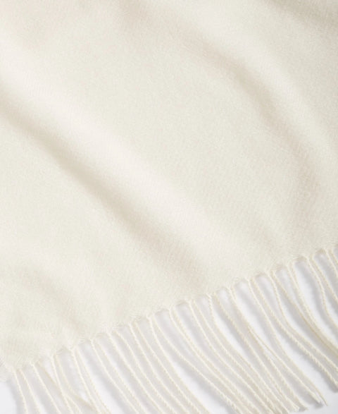 Style & Co Women's Ivory Fringe Detail Solid Soft Wrap | Style & Co In Lebanon