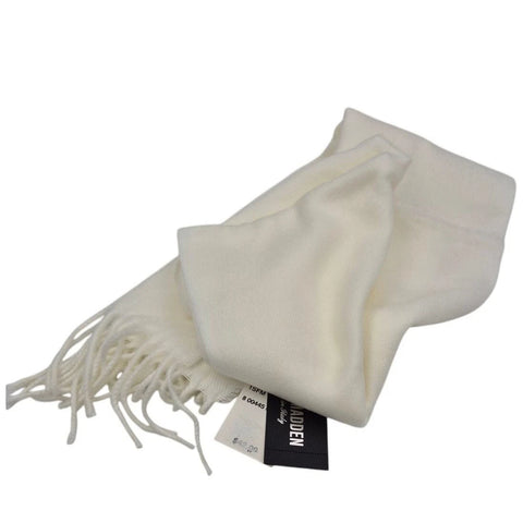 Steve Madden Women's Off White Solid Supersoft Wrap Scarf | Steve Madden In Lebanon