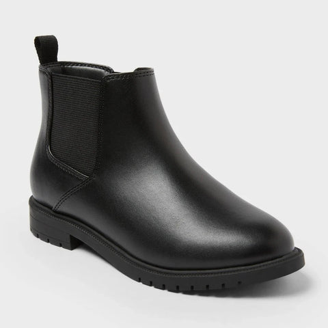 Cat & Jack Women's Black Chelsea Ankle Boots | Cat & Jack In Lebanon