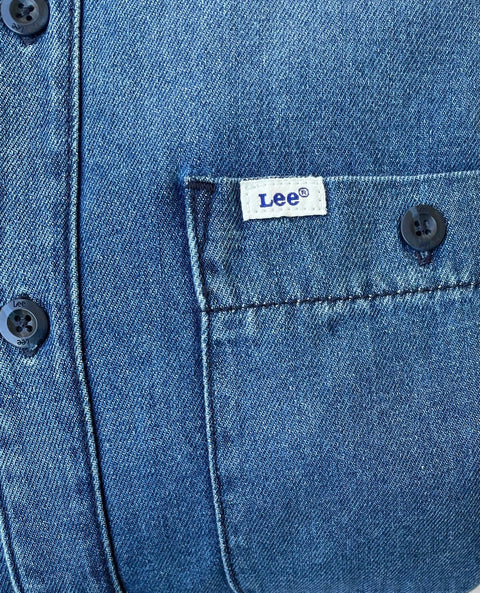Lee Men's Navy Denim Working West Shirt | Lee In Lebanon