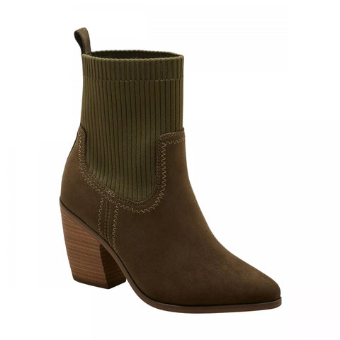 Universal Thread Women's Dark Olive Green Kinley Ankle Boots| Universal Thread In Lebanon