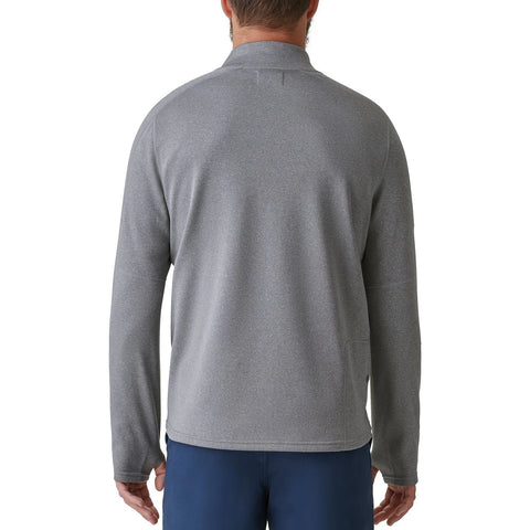 Bass Outdoor Men's Grey Blaze  1/2-Zip Pullover Sweatshirt   |Bass Outdoor in Lebanon