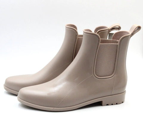 A New Day Women's Beige Chelsea Rain Boots |A New Day In Lebanon