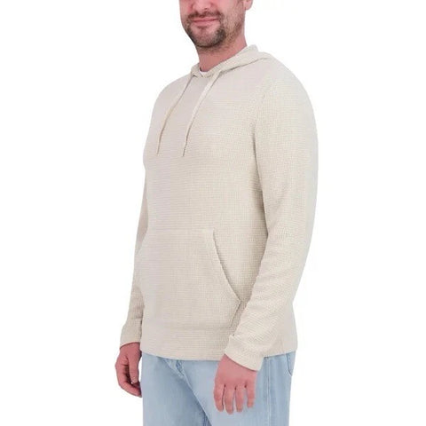 Rainforest Men's Beige Soft Textured Hoodie | Rainforest In Lebanon