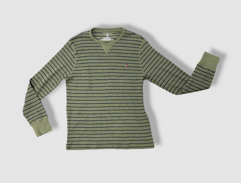 Tommy Hilfiger Men's Green Sweater ABF469(od35)