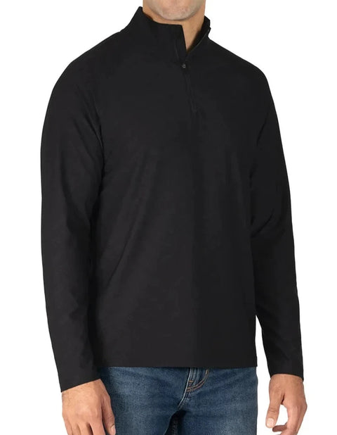 Gerry Men's Black Active Quarter Zip Blouse | Gerry In Lebanon