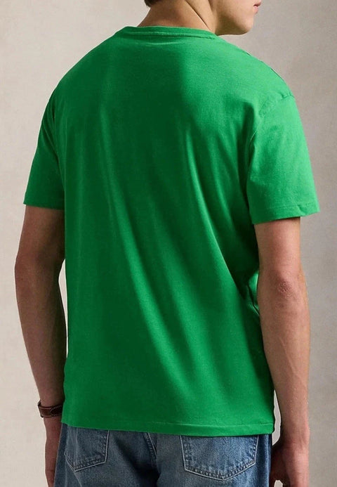 Polo Ralph Lauren Men's Green Crewneck T-Shirt |Polo Ralph Lauren  in Lebanon
