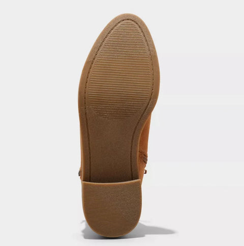 Universal Thread Women's Tan Suede Brenna Ankle Boots |Universal Thread In Lebanon
