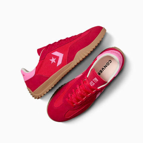 Converse Women's Red & Pink Run Star Trainer Low Shoes|Converse In Lebanon