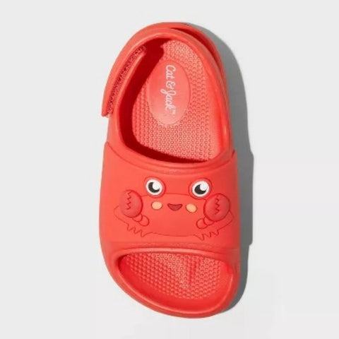 Cat & Jack Girl's Red Baylor Character Slide Slippers | Cat & Jack In Lebanon