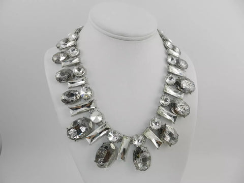 International Concepts Women's Silver Mixed Stone Necklace|  International Concepts in Lebanon