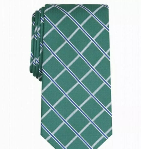 Club Room Men's Green Mandel Grid Tie ABL336
