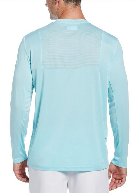 PGA Tour Men's Light Blue Sweatshirt ABF678 shr(ll15,ft18)