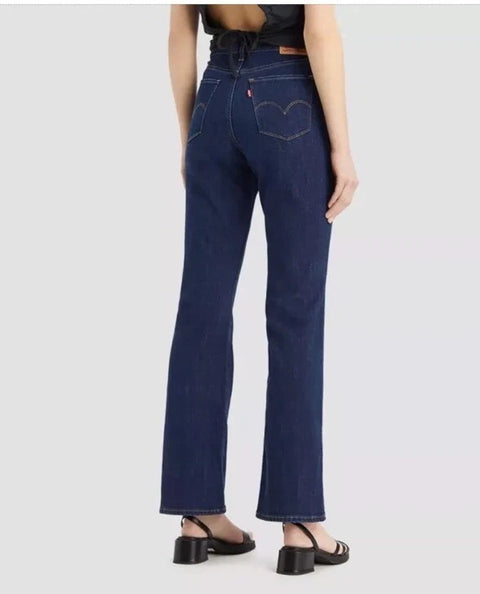 Levi's Women's Navy Mid-Rise Classic Bootcut Jeans | Levi's In Lebanon
