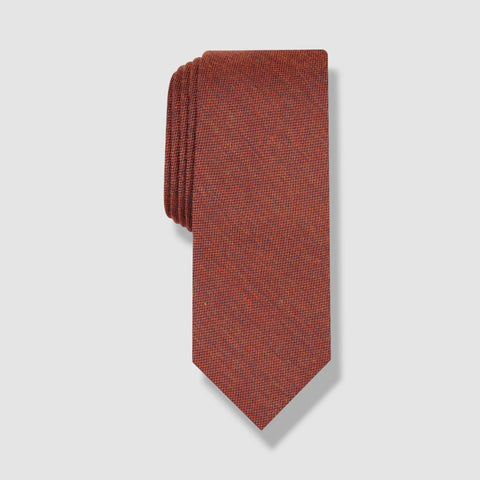 Bar III Men's Cognac Dunbar Solid Tie | Bar III In Lebanon