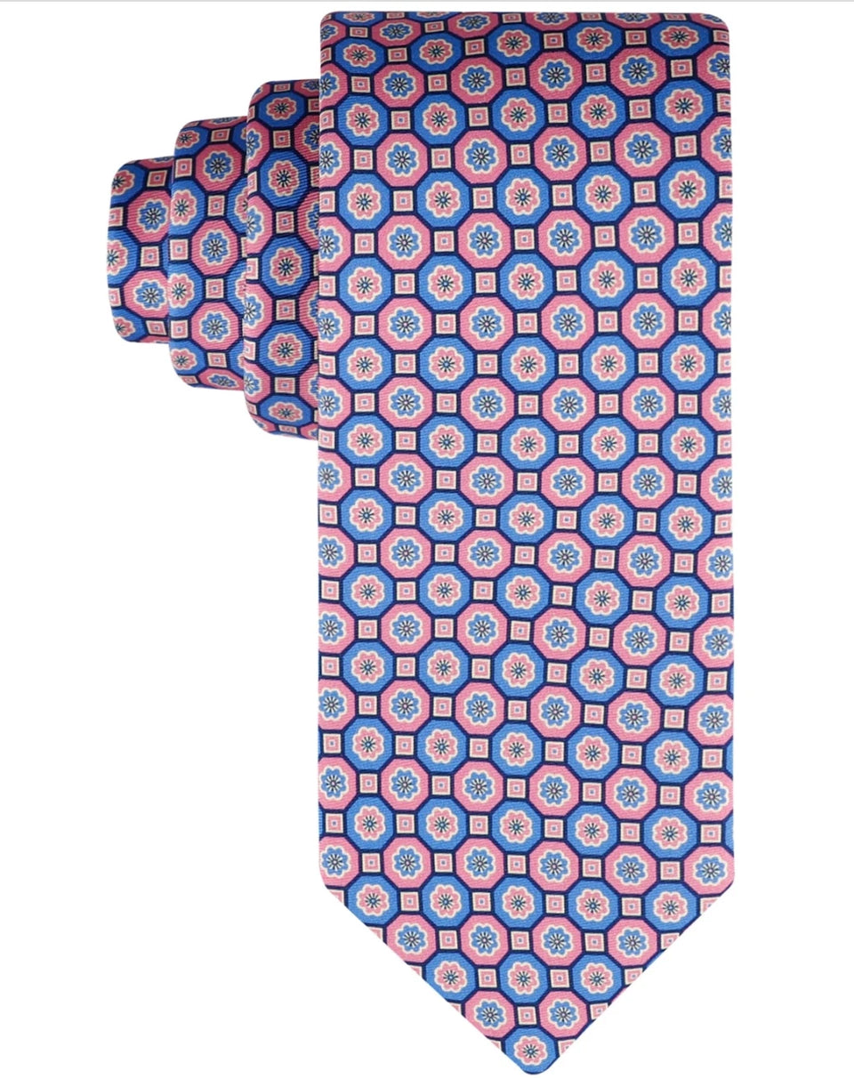 Tommy Hilfiger Men's Multicolor Floral Medallion Tie | Tommy Hilfiger In Lebanon