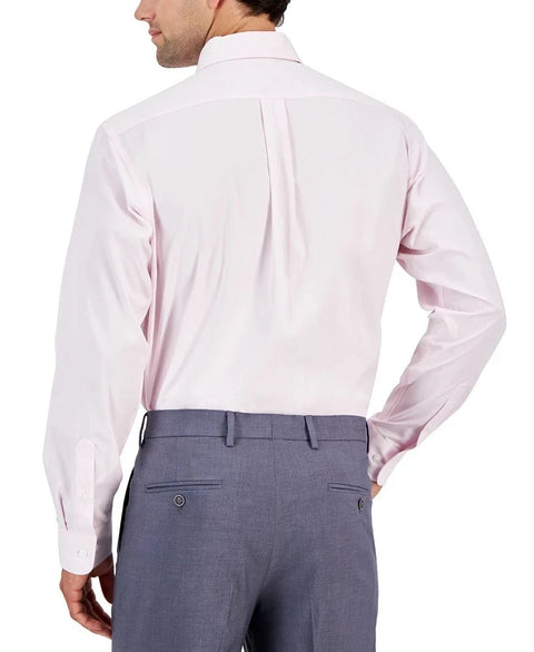 Club Room Men's Light Pink Performance Regular-Fit Shirt |Club Room In Lebanon