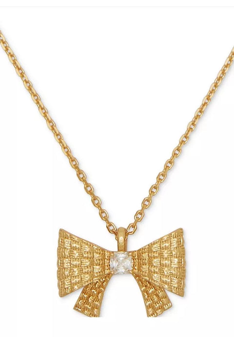 Kate Spade Women's Gold-Tone Cubic Zirconia Necklace | Kate Spade in Lebanon
