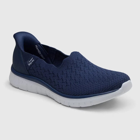 S Sport By Skechers Women's Navy Virtuosa Lace Less Step Sneakers | S Sport By Skechers  In Lebanon