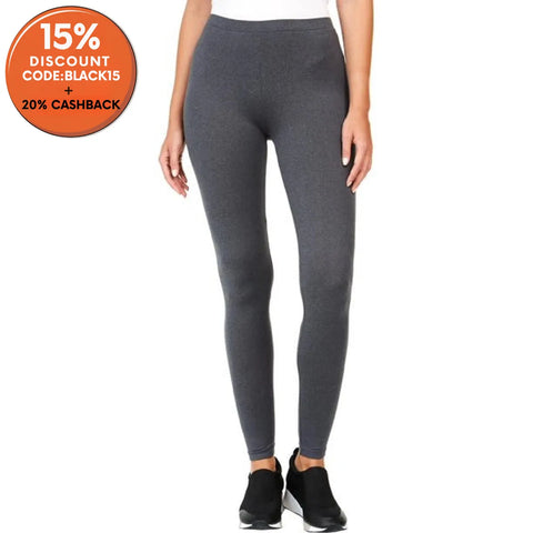 32 Degrees Women's Grey Fleece-Lined Leggings | 32 Degrees In Lebanon