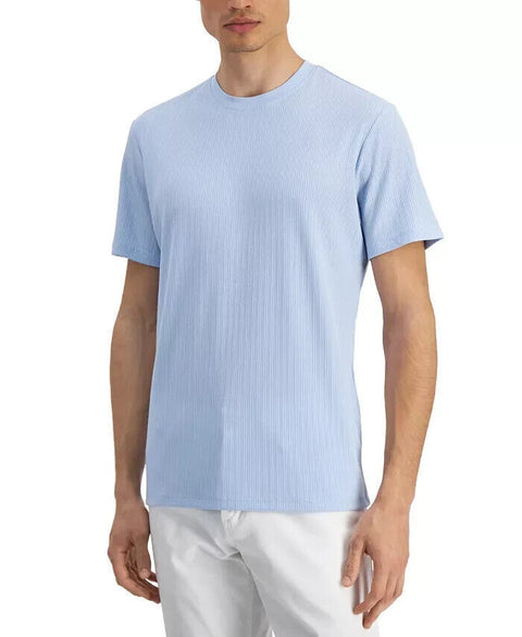 Alfani Men's Baby Blue T-Shirt ABF921 shr